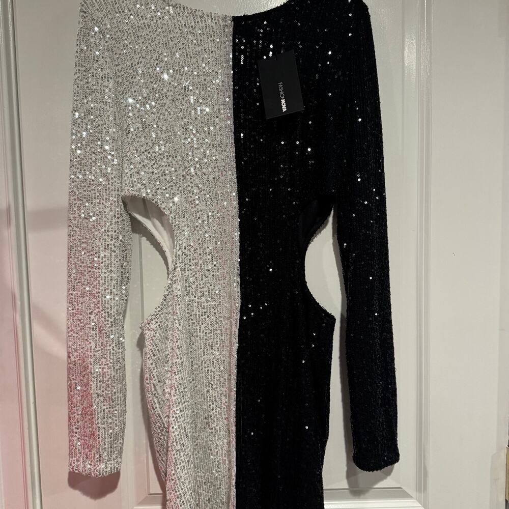 Fashion Nova Sequin Mini Dress